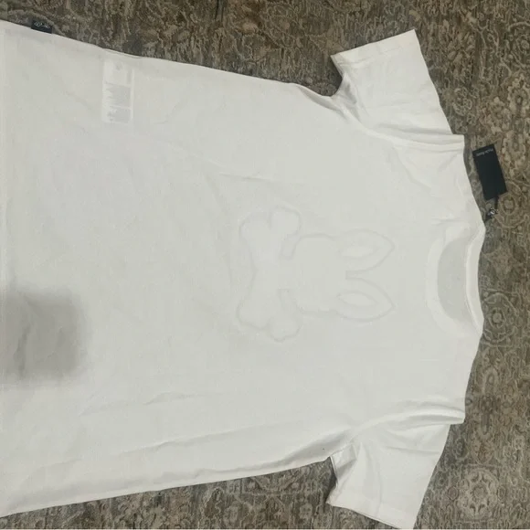 Psycho Bunny White Tee with Pink and Black Design - Picture 5 of 6